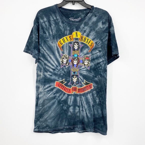 Bravado Guns N Roses Graphic Band Tee Sz M - Picture 1 of 4